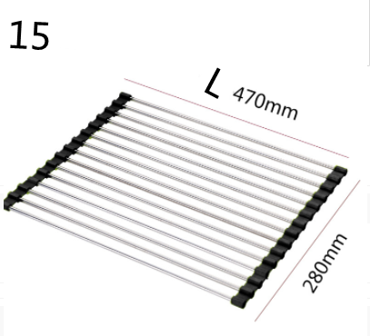 Escurridor  Rejilla Plegable | acero inoxidable